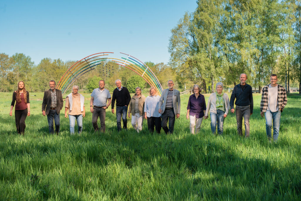 Gruppenbild alle Gemeinderats-Kandidaten 2026 - gehend
