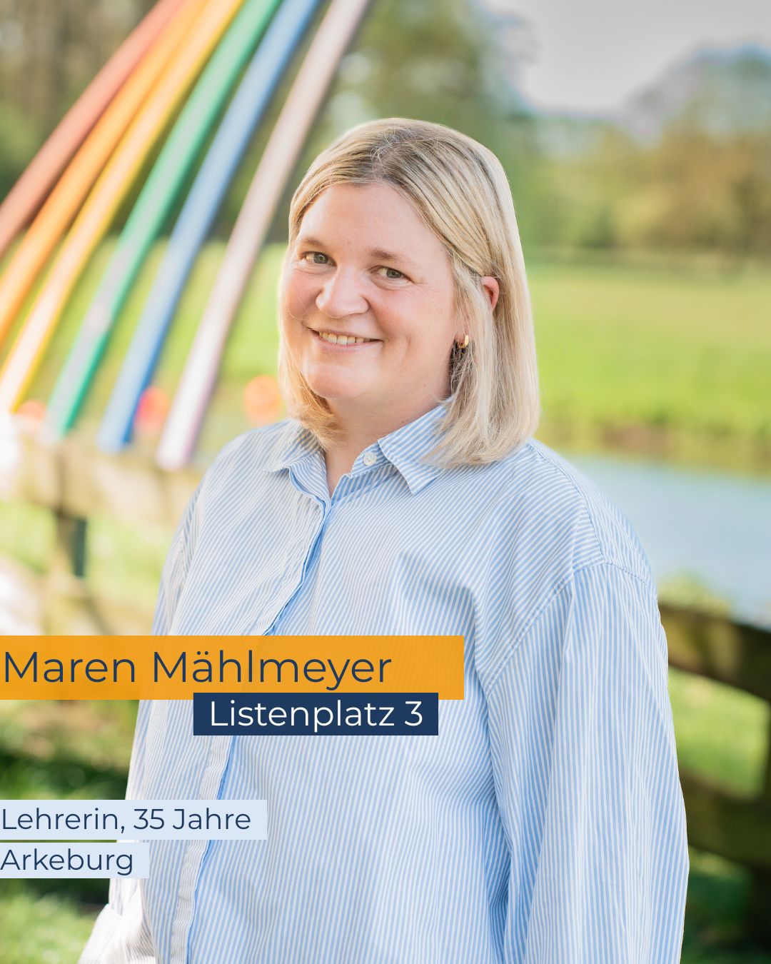 Portrait Maren Mählmeyer, mit Listenplatz