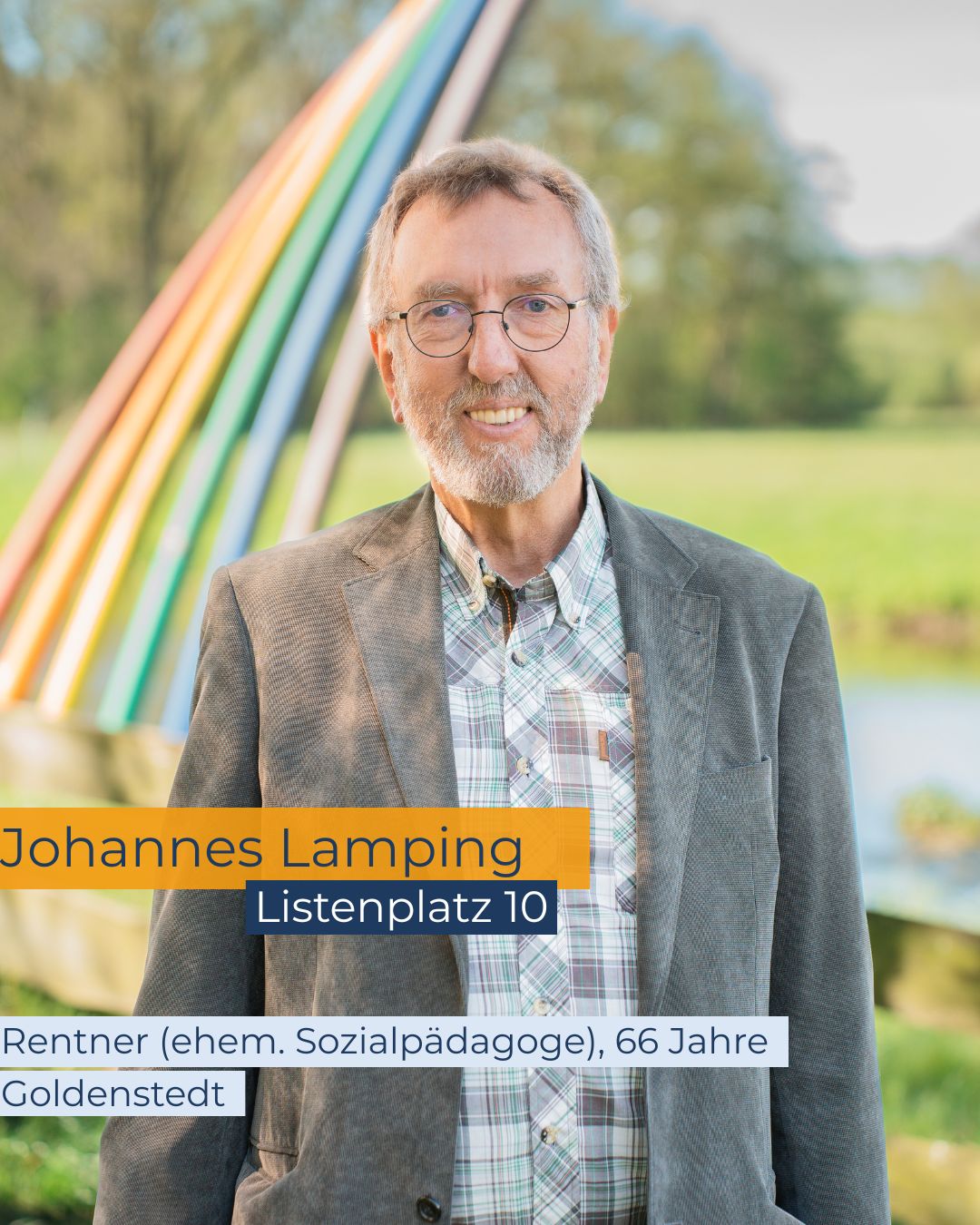 Portrait Johannes Lamping, mit Listenplatz