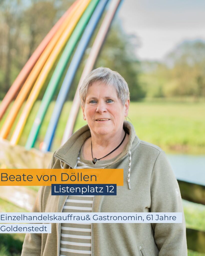 Portrait Beate von Döllen, mit Listenplatz